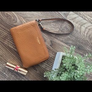 Coach // leather wallet